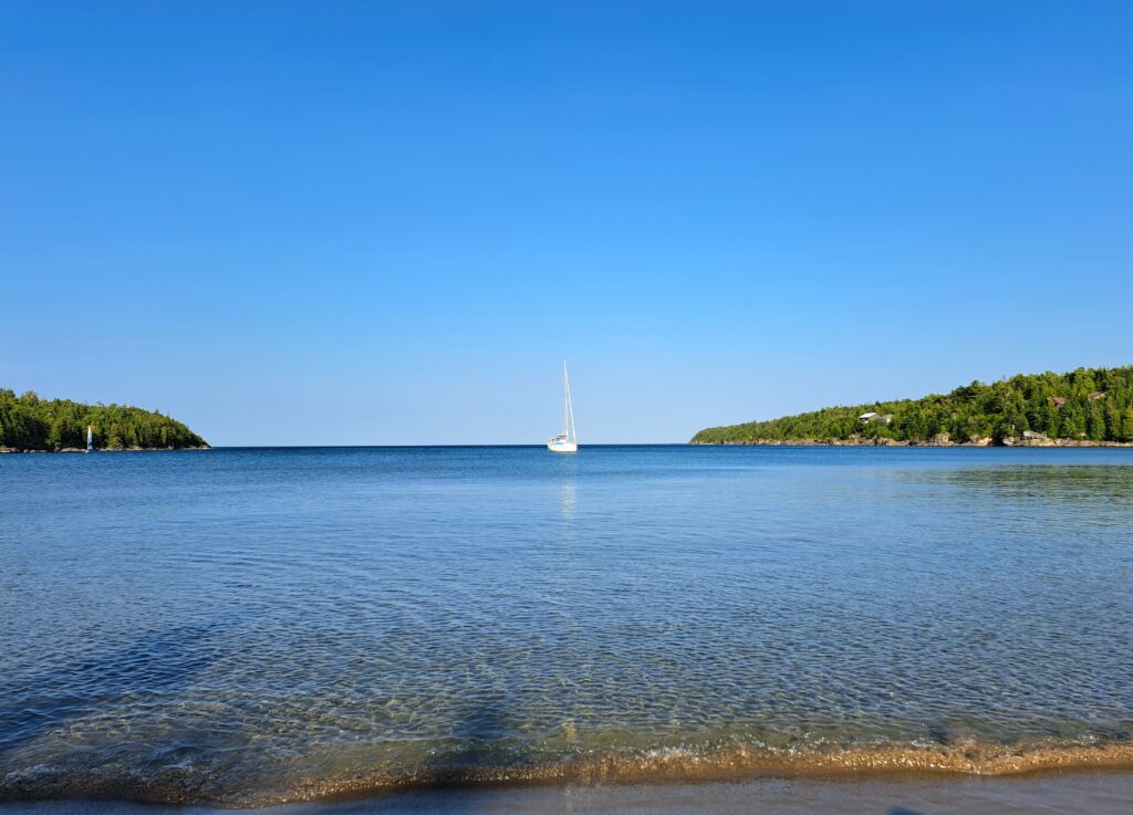 Dunks Bay Beach, Tobermory.