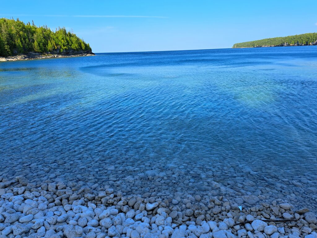 Little Cove Beach, Tobermory.
