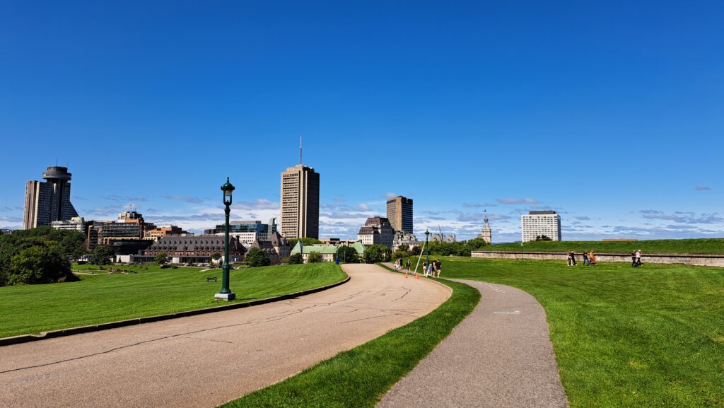 Battlefields Park, Quebec.
