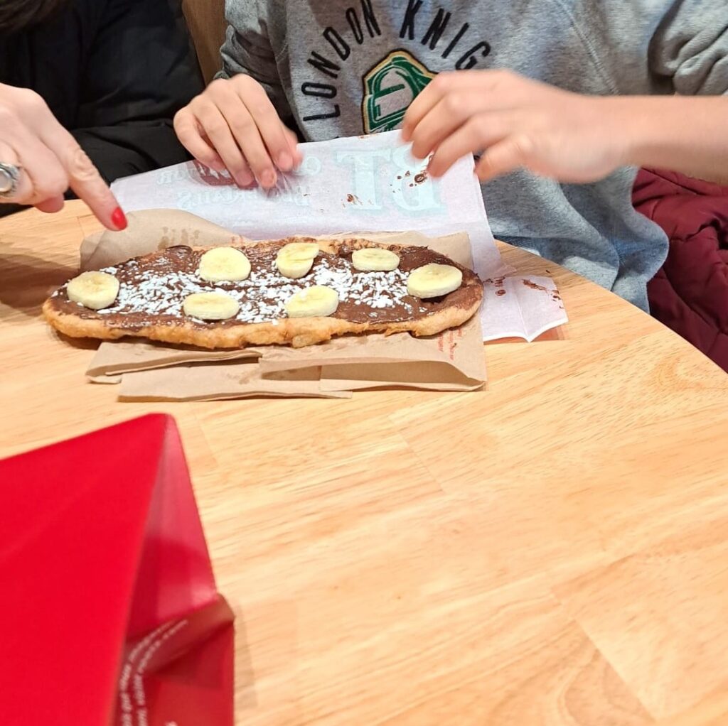 Beaver Tale de chocolate e banana.